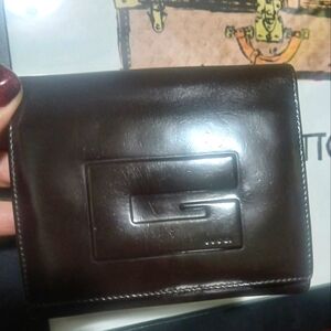 VGUC Gucci Patent Leather Wallet COA